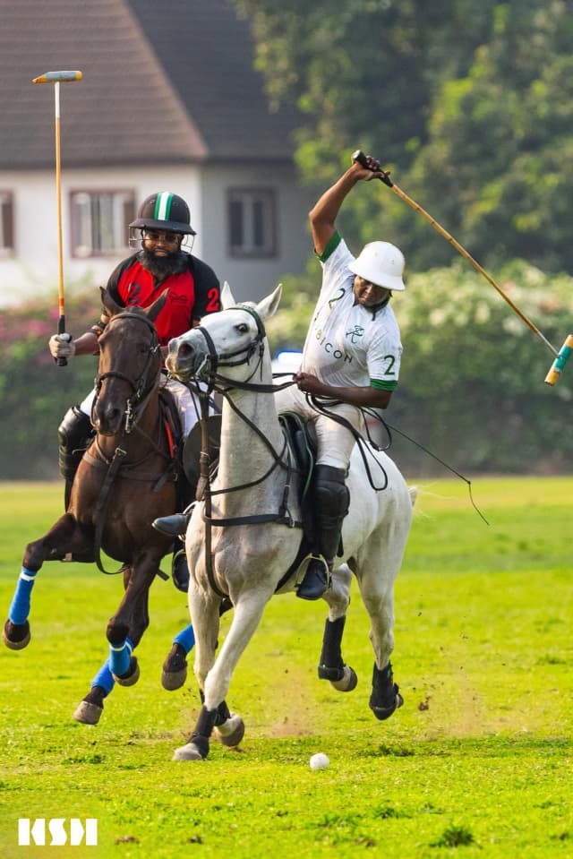 Khalil Playing Polo